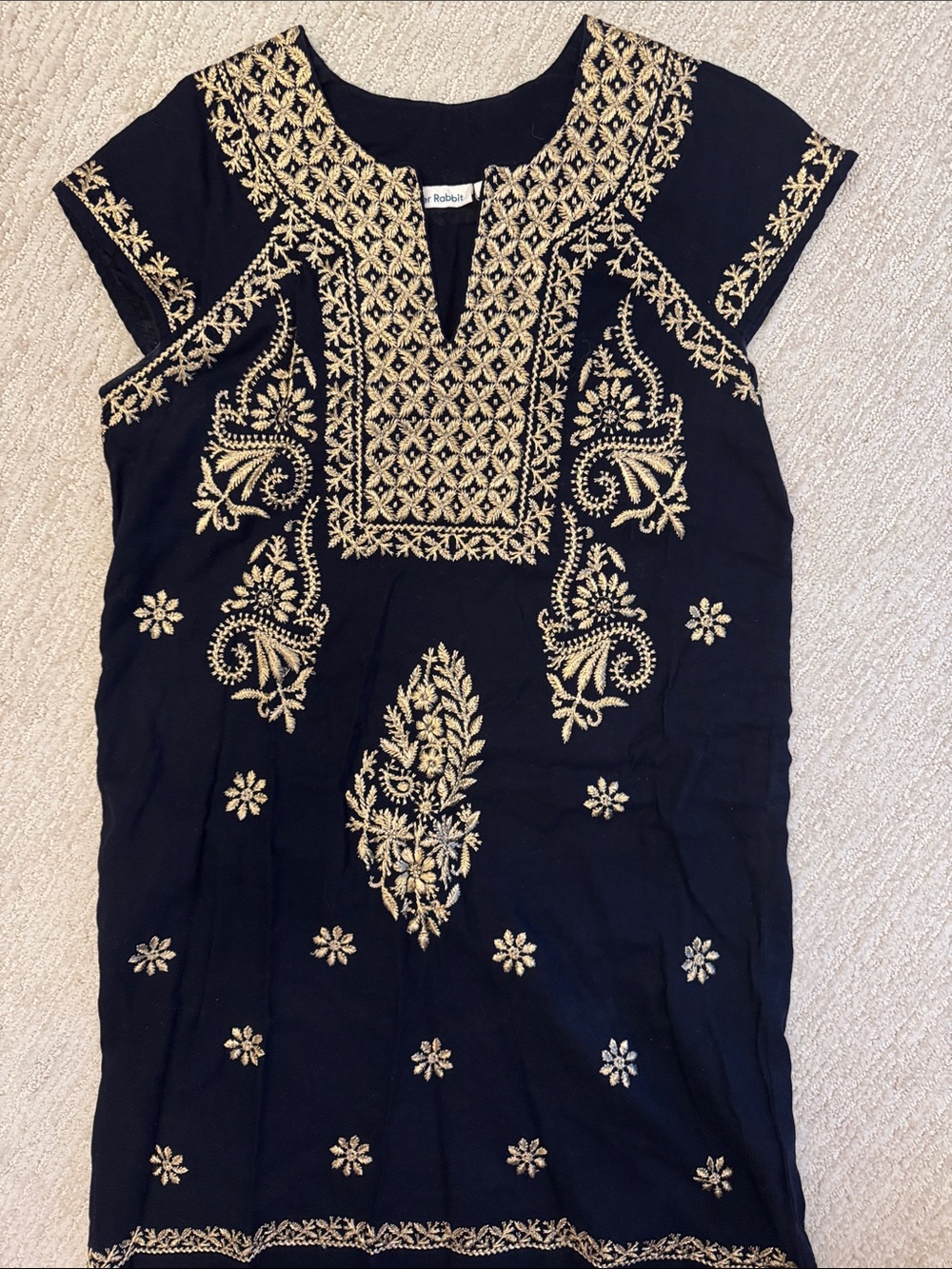 Roller Rabbit embroidered dress